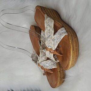 Toscanella Italian Wedge Sandal